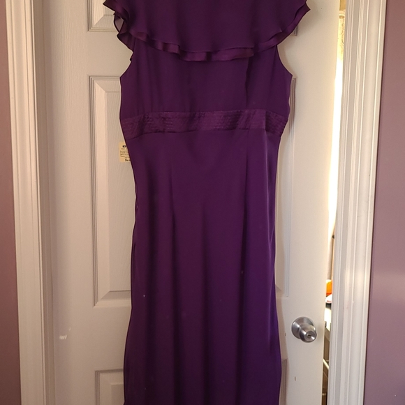 Purple cocktail dress - Picture 2 of 3